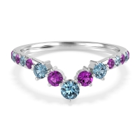 Graduated Stone Chevron Samala Band