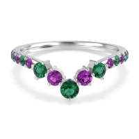 Graduated Stone Chevron Samala Band