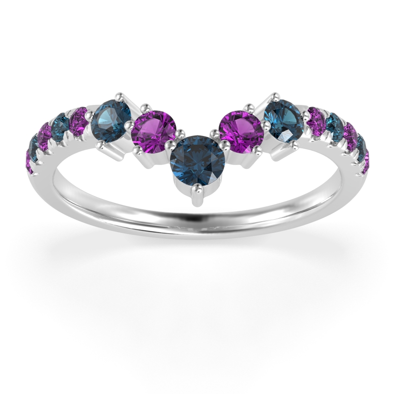 Graduated Stone Chevron Samala Band