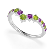 Graduated Stone Chevron Samala Band