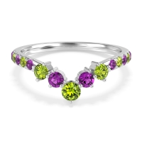 Graduated Stone Chevron Samala Band