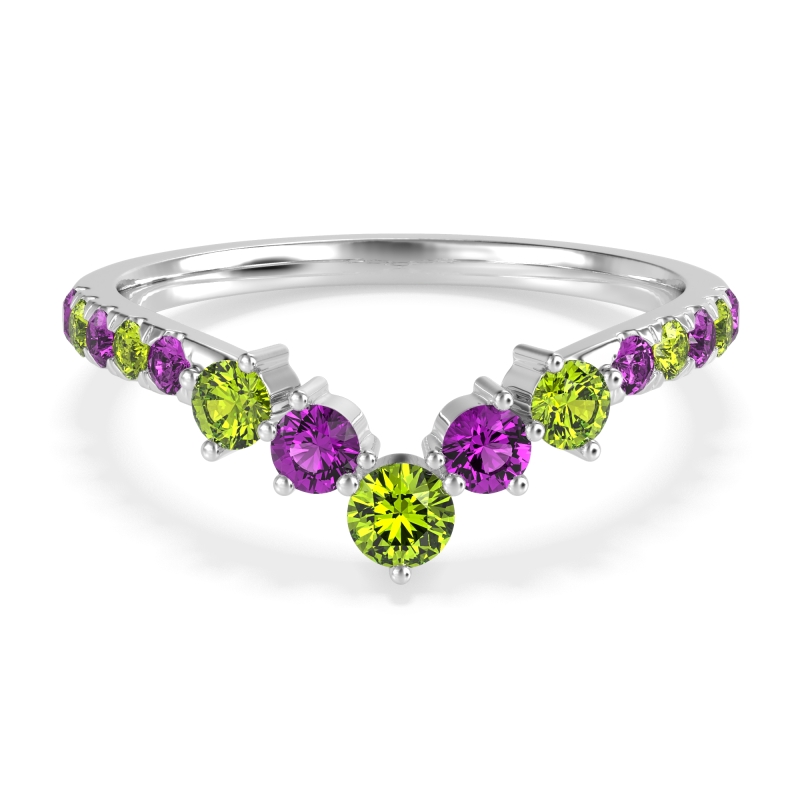 Graduated Stone Chevron Samala Band