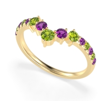 Graduated Stone Chevron Samala Band