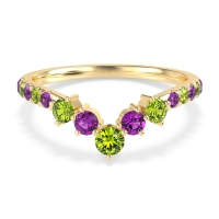 Graduated Stone Chevron Samala Band