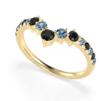 Graduated Stone Chevron Samala Band