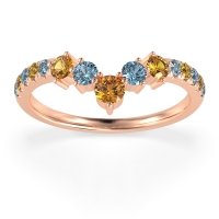 Graduated Stone Chevron Samala Band