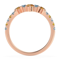 Graduated Stone Chevron Samala Band