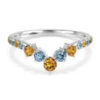 Graduated Stone Chevron Samala Band