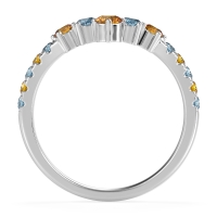 Graduated Stone Chevron Samala Band