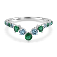 Graduated Stone Chevron Samala Band