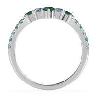 Graduated Stone Chevron Samala Band