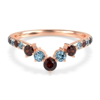 Graduated Stone Chevron Samala Band