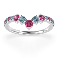 Graduated Stone Chevron Samala Band