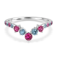 Graduated Stone Chevron Samala Band