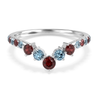 Graduated Stone Chevron Samala Band