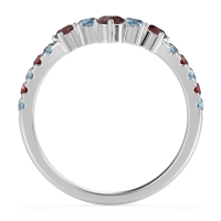 Graduated Stone Chevron Samala Band