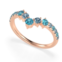 Graduated Stone Chevron Samala Band