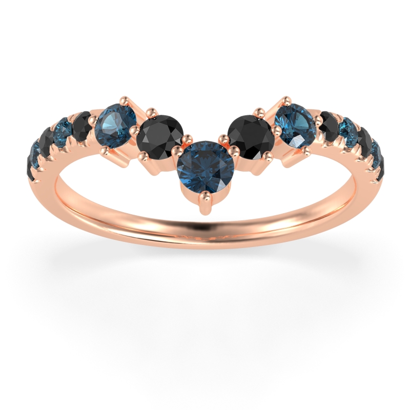 Graduated Stone Chevron Samala Band