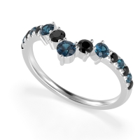 Graduated Stone Chevron Samala Band