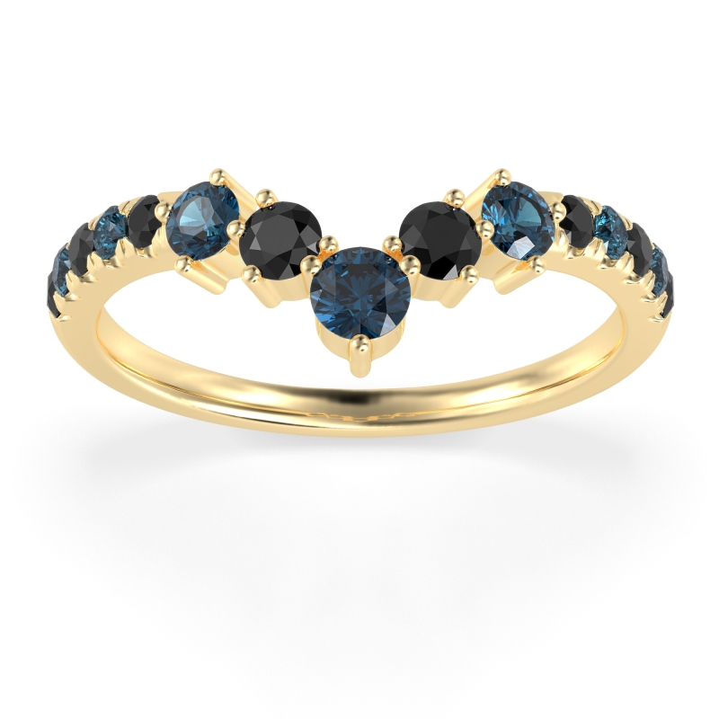 Graduated Stone Chevron Samala Band