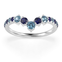 Graduated Stone Chevron Samala Band