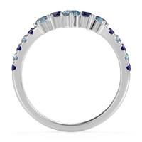 Graduated Stone Chevron Samala Band