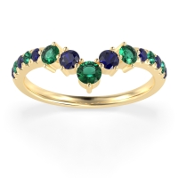 Graduated Stone Chevron Samala Band