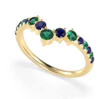 Graduated Stone Chevron Samala Band