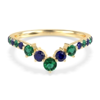 Graduated Stone Chevron Samala Band