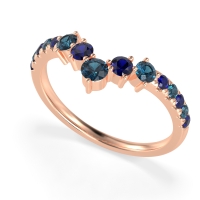 Graduated Stone Chevron Samala Band