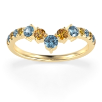 Graduated Stone Chevron Samala Band