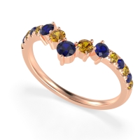 Graduated Stone Chevron Samala Band