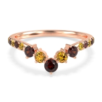 Graduated Stone Chevron Samala Band