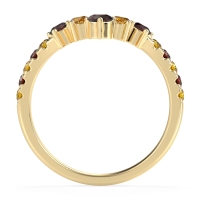 Graduated Stone Chevron Samala Band