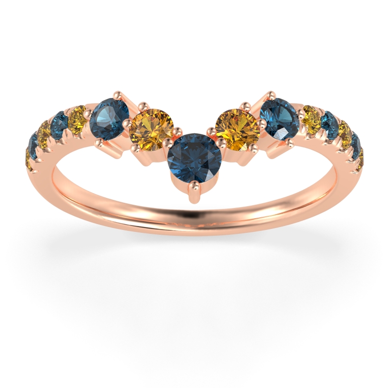 Graduated Stone Chevron Samala Band