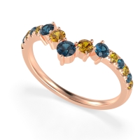 Graduated Stone Chevron Samala Band