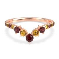 Graduated Stone Chevron Samala Band