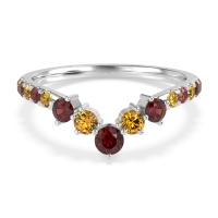 Graduated Stone Chevron Samala Band