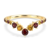 Graduated Stone Chevron Samala Band