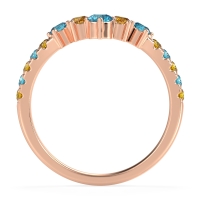 Graduated Stone Chevron Samala Band