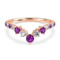 Graduated Stone Chevron Samala Band