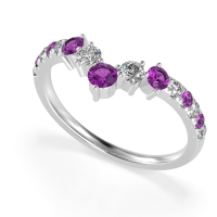 Graduated Stone Chevron Samala Band