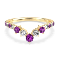 Graduated Stone Chevron Samala Band