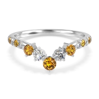 Graduated Stone Chevron Samala Band