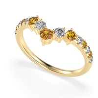 Graduated Stone Chevron Samala Band