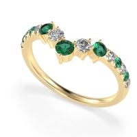 Graduated Stone Chevron Samala Band