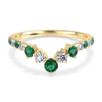 Graduated Stone Chevron Samala Band