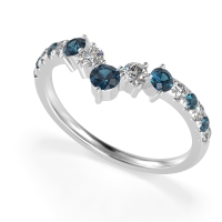 Graduated Stone Chevron Samala Band