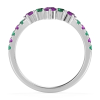 Graduated Stone Chevron Samala Band