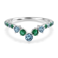 Graduated Stone Chevron Samala Band